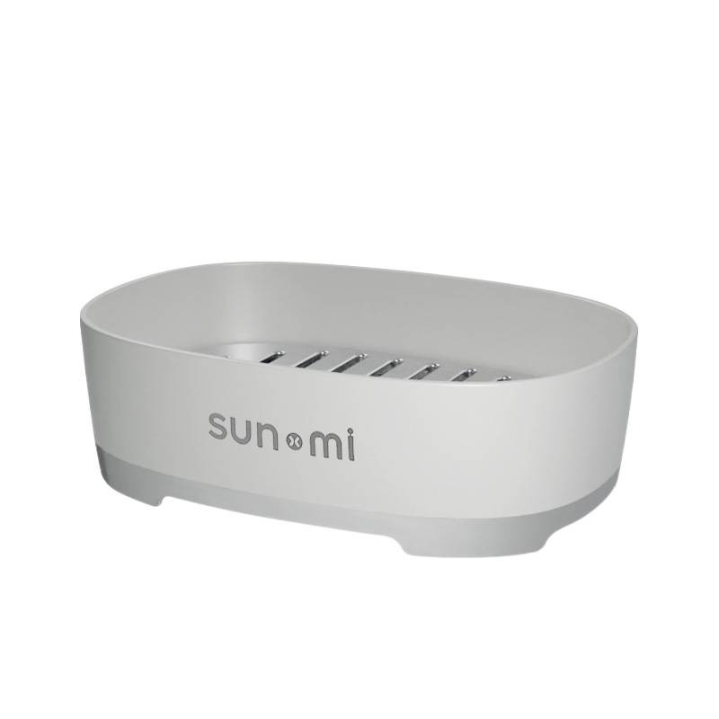 Kétszintes szappan tál lefolyóval és fürdőszobai tárolóállvánnyal (Anyag: PP; Szívókorong: Igen; Logó nyomtatás: Elérhető; Testreszabás: Igen; Privát márka: Igen)