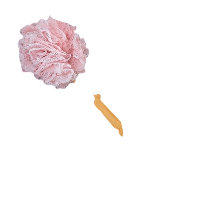 Mount Everest bambusz fogantyújú fürdőecset, hosszú nyéllel, lágy habzású, magas kategóriás