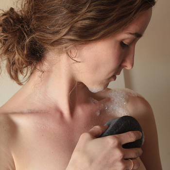 Orijin fürdőszivacs Konjac – Természetes Konjac szivacs általános használatra, fürdőgolyó/virág típus