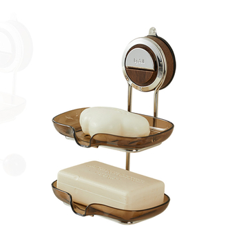 Falihoz rögzített szappontartó és tárolópolc (PP; fúrás nélküli; 27 egyrétegű és 36 kétszintes)