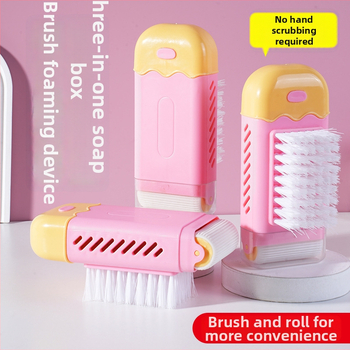 Többfunkciós habzó szappan doboz, PP anyag, fedéllel, 150 darabos csomag, testreszabható