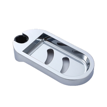 ABS zuhanyzós szappantál logó nyomtatva, testreszabható, injekciós fémbevonatú kivitel, szappantartó