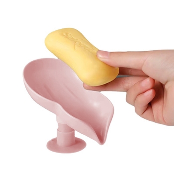 PP plastični držač sapuna s usisnom čašicom – bez bušenja, bez poklopca, prilagodljiv