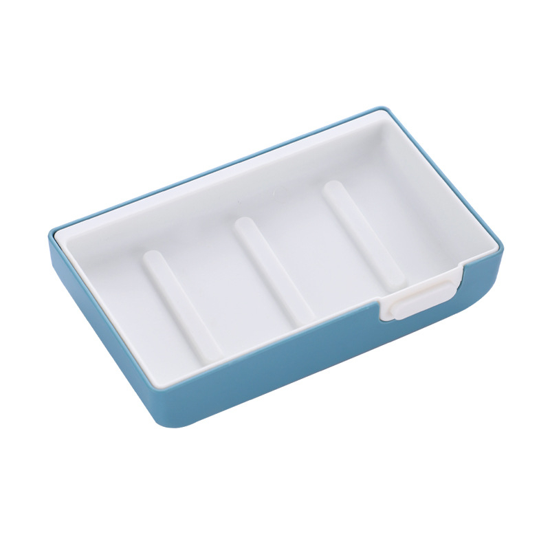 Műanyag szappontartó falra szerelhető szívóval, drenázs, 1 réteg