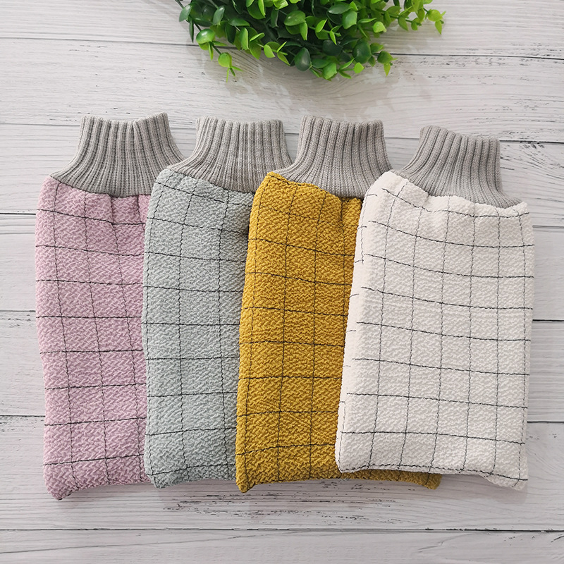 Fürdőkesztyűk – kétoldalas, vastag, durva textúra, viszkóz anyag, 500 darabos csomag