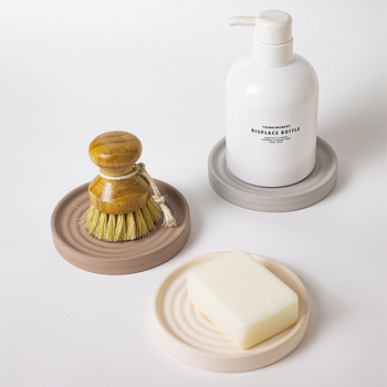 Sovro diatomit alapú szappantartó doboz és tartó — nedvszívó, gyorsan száradó, testreszabható logó