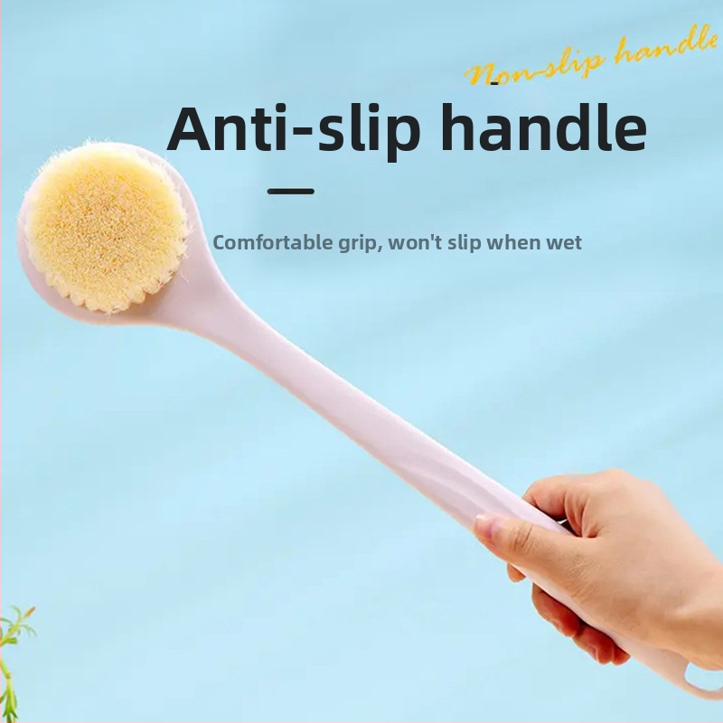 Miaojie četka za kupanje / masažna četka, okrugla glava, materijal PP nylon, pakiranje 24 kom