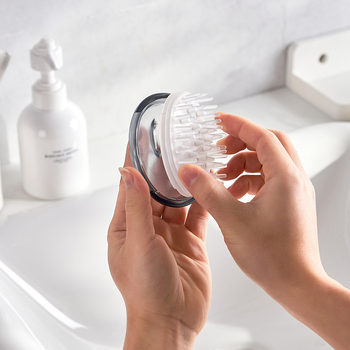 KM Air Cushion Head Brush – kupačko/masažna četka za vlasište, plastika, podrijetlo Guangdong