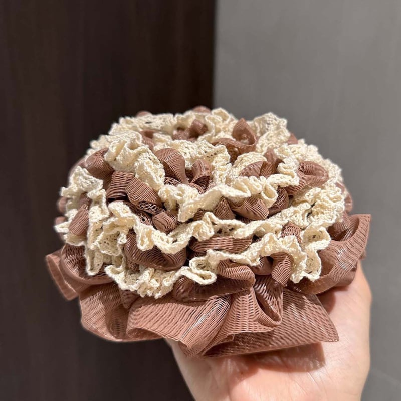7sevenlike Luksuzna čipkasta najlon kuglica za kupanje za žene, 80 g