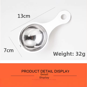 Tojásfehérje szétválasztó rozsdamentes acélból, KR-5066, Yue Sheng Chu, konyhai eszköz modern minimalist stílusban, logóval