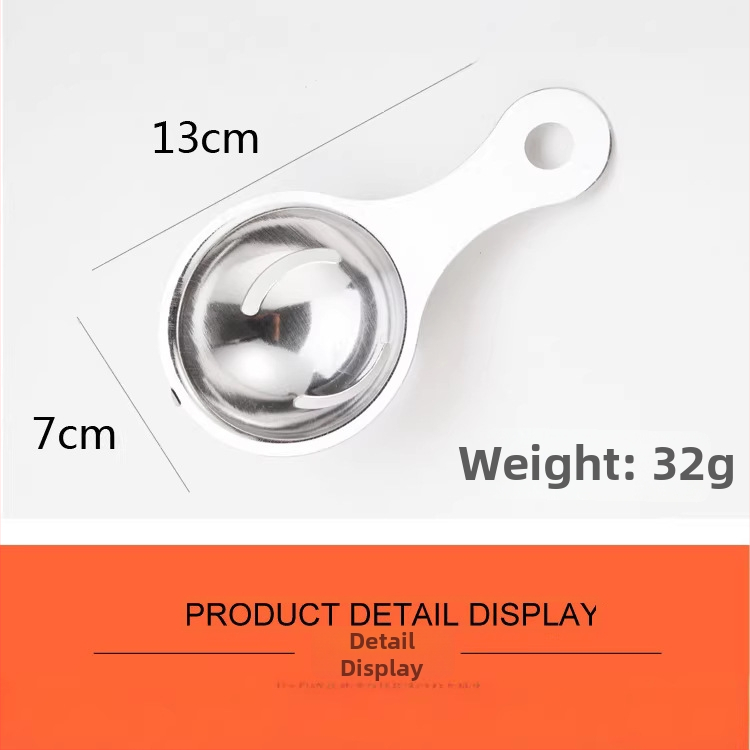 Tojásfehérje szétválasztó rozsdamentes acélból, KR-5066, Yue Sheng Chu, konyhai eszköz modern minimalist stílusban, logóval