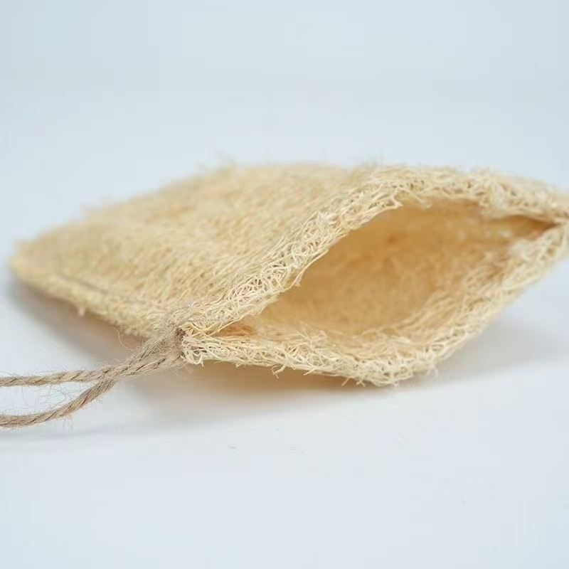 Torba za sapun od loofah s pjenastom mrežom, debela kupka eksfolirajući sapun za odrasle, prilagodljivo