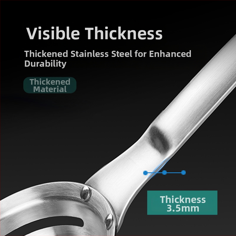 Oddelovač žĺtka a bielkovín zo vajíčka – nerezová oceľ, ručné kuchynské náčinie na pečenie, K03980