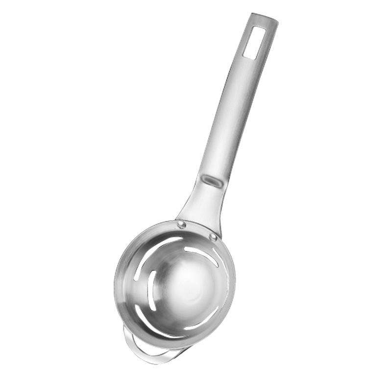 Tojássárgája és fehérje szeparáló – rozsdamentes acél, manuális konyhai sütőeszköz, K03980