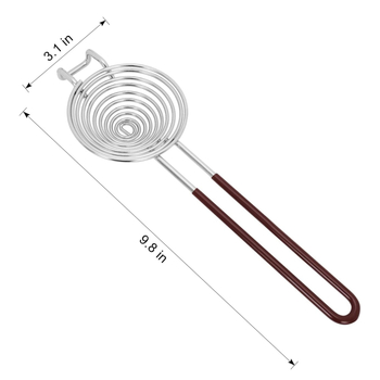 cocoboss 304 rozsdamentes acél tojásfehérje és tojássárgája szeparátor, 98 g, kézi