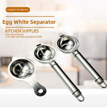 Odlúčovač vaječného žĺtka z nerezovej ocele 304, prenosný a kompaktný, bez elektrickej energie