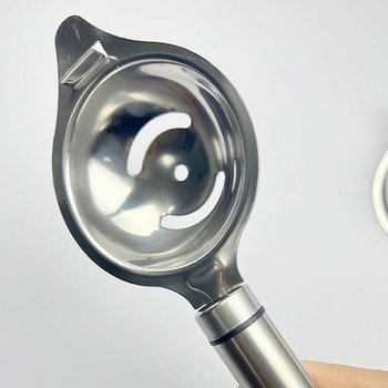 Odlúčovač vaječného žĺtka z nerezovej ocele 304, prenosný a kompaktný, bez elektrickej energie