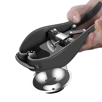 2-u-1 Otvarač jaja i odvajač bjelanjka, 304 nehrđajući čelik, ručna uporaba