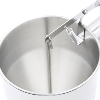 Фуния за тесто за Такояки, ръчна, от неръждаема стомана, силиконов накрайник, персонализация налична