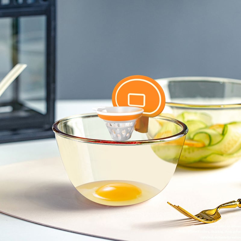 Razdjeljivač bjelanjaka — silikon, bez električne energije, prilagodljiv, moderan minimalistički kuhinjski dodatak