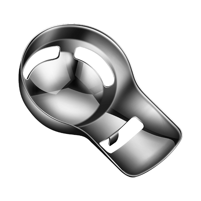 Яйчен сепаратор от 316 неръждаема стомана с къса дръжка — автоматичен филтър за разделяне на белтък и жълтък