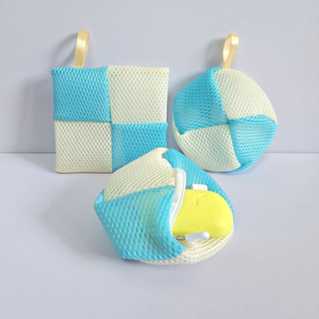 Sac net pentru baie pentru săpun și gel de duș, lavabil, cutie cu 500 bucăți, personalizare disponibilă