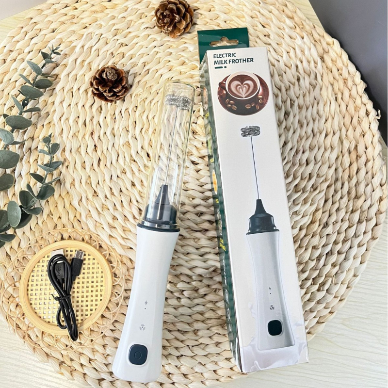 Frecător manual fără fir pentru ouă și lapte; spumator de lapte și albuș de ou; ABS + oțel inoxidabil 304; personalizare disponibilă; design modern minimalist