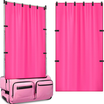 Fürdőszobai magánéletfüggöny, hordozható és kihúzható, poliészter, modern minimalista stílus, testreszabható opciók