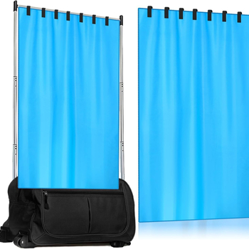 Fürdőszobai magánéletfüggöny, hordozható és kihúzható, poliészter, modern minimalista stílus, testreszabható opciók