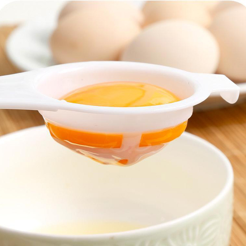 Yabay tojásválasztó, műanyagból, nem elektromos, háztartási konyhai eszköz a sárgája és a fehérje elválasztására és a tojás folyadékának szűrésére