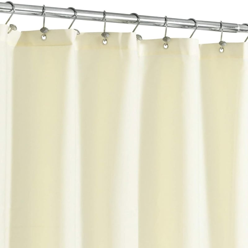 Cortină de duș din poliester, model monocrom, stil modern minimalist, OEM disponibil, etichetă privată licențiată (Brand: Dongfei)