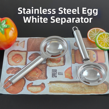 Oddeľovač žĺtka a bielka - Nerezová oceľ, kuchynský nástroj, Xier, bez elektriny, moderný štýl