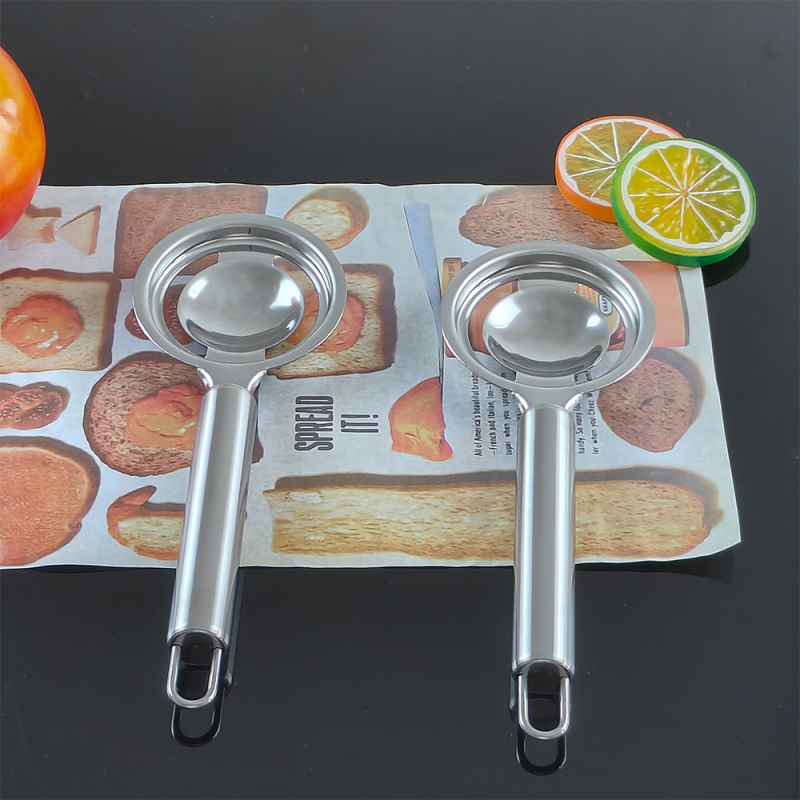 Tojássárgája és fehérje szeparáló - Rozsdamentes acél konyhai eszköz, Xier, elektromos nélküli, Modern stílus