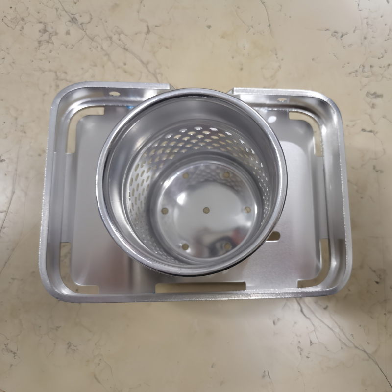 Bao Mu aluminijski zidni držač za sapun s usisnom čašicom i otisnutim logom