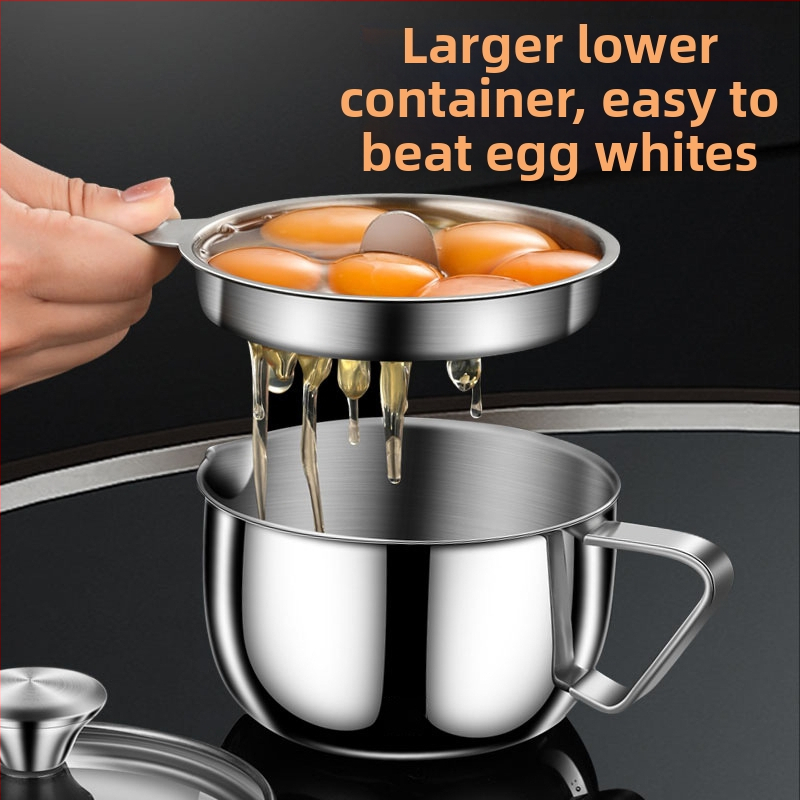 Oddelovač žĺtka z 304 nerezovej ocele, kuchynský doplnok