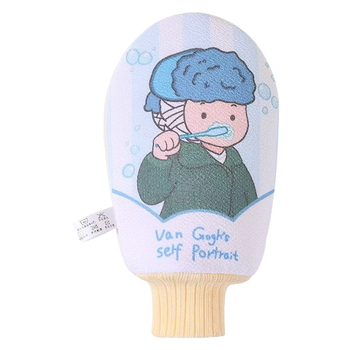 Fürdőszobai radírozó törölköző - kétoldalas, kétfunkciós, viszkóz rostból, univerzális használat, testreszabható