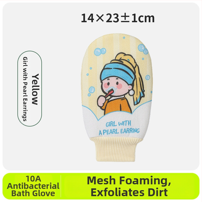 Fürdőszobai radírozó törölköző - kétoldalas, kétfunkciós, viszkóz rostból, univerzális használat, testreszabható