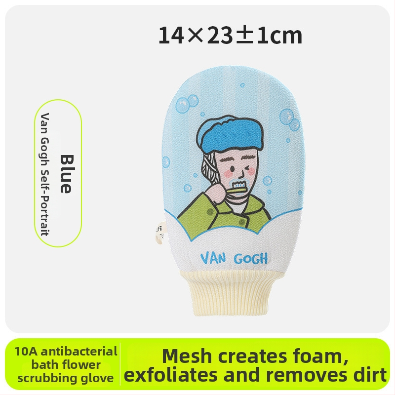 Fürdőszobai radírozó törölköző - kétoldalas, kétfunkciós, viszkóz rostból, univerzális használat, testreszabható