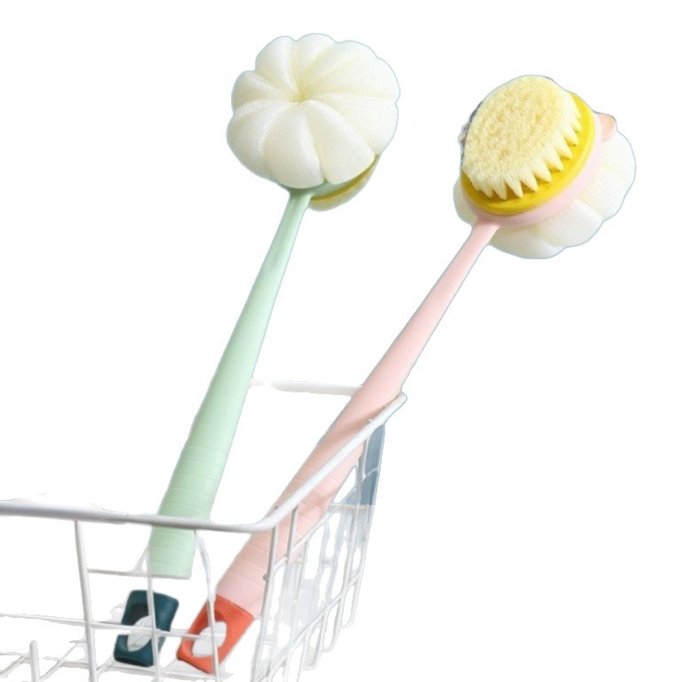 Hátmosó zuhanykefe hosszú nyéllel, ön-exfoliációhoz, Anyag: PP+Nylon+PE, Felnőtteknek, Eredet Yiwu