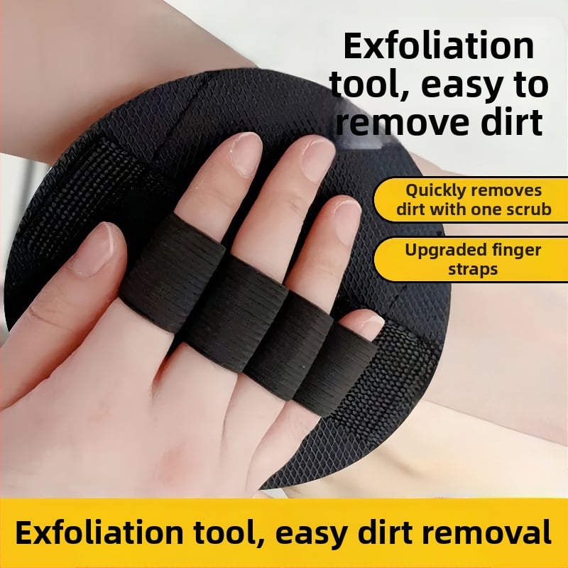 Nylon exfoláló törölköző fürdőhöz – hát- és testtisztító scrubber