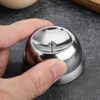 Ručni probijač za jaja od 304 nehrđajućeg čelika, za kuhana jaja