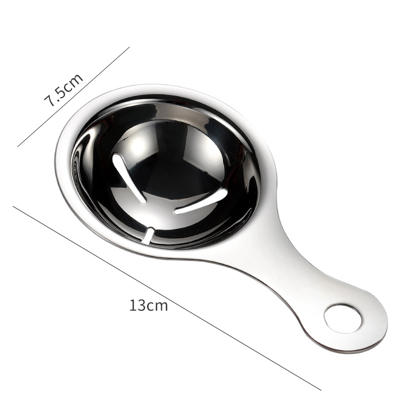 Разделител за белтъци и дозатор за жълтък, 304 неръждаема стомана, неелектрически, възможност за персонализация и печат на лого