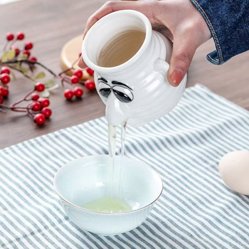 Tojásfehérje szeparáló – Kerámia, Fehérje és sárgája szűrő, Modern minimalista dizájn (Személyre szabható)