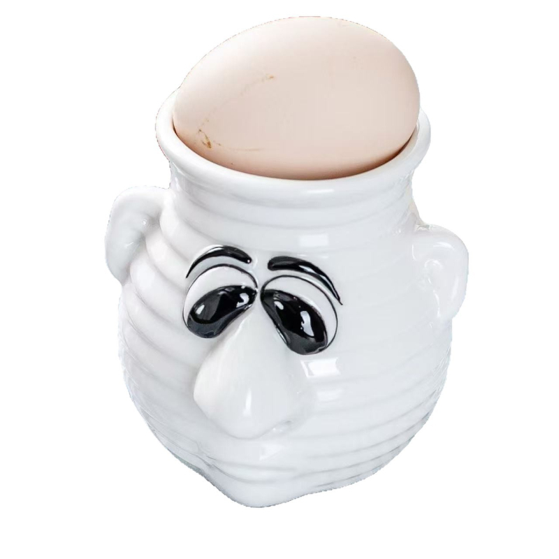 Tojásfehérje szeparáló – Kerámia, Fehérje és sárgája szűrő, Modern minimalista dizájn (Személyre szabható)