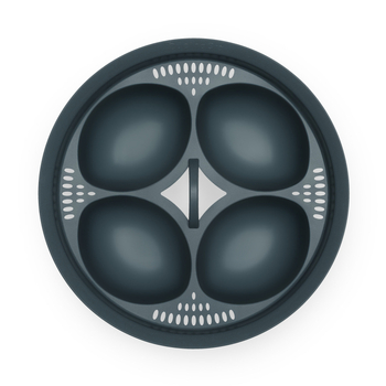 Tojásgőzítő kiegészítő Thermomix TM5/TM6 – Négy az egyben, élelmiszer-PP anyag, HR márka