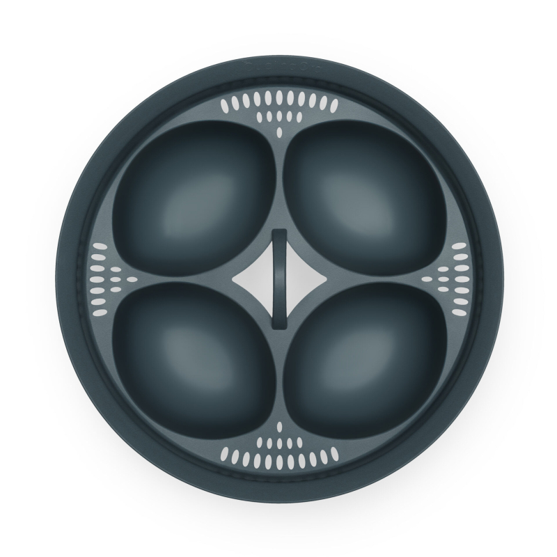 Tojásgőzítő kiegészítő Thermomix TM5/TM6 – Négy az egyben, élelmiszer-PP anyag, HR márka