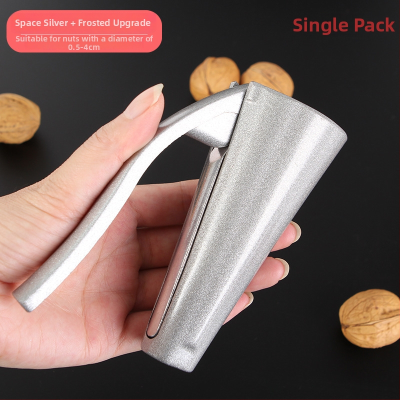 Orechový otvárač z hliníkovej zliatiny – multifunkčný nástroj na otváranie orechov a lieskov, klip s tvarom lievika, tlač loga a možnosť súkromnej značky