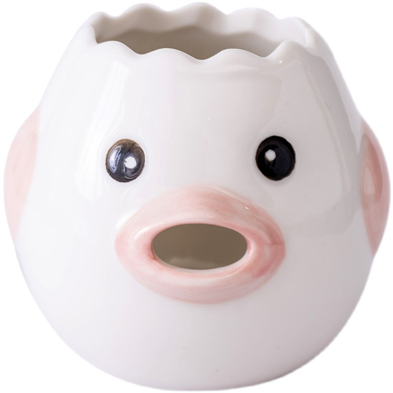 Separator ceramic pentru albuș și gălbenuș, fără electricitate, design modern minimalist