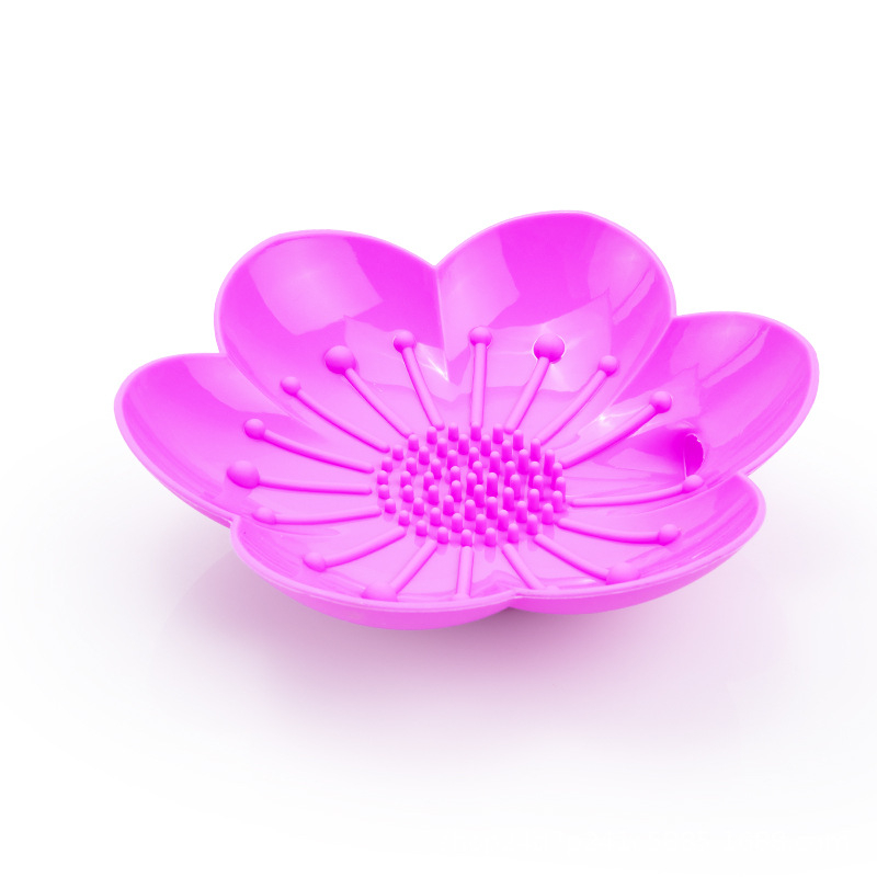 Cutie de săpun din silicon, în formă de petală, pentru baie, model JPD-CP-520, brand Jepuda, material: silicon, imprimare logo, procesare personalizată
