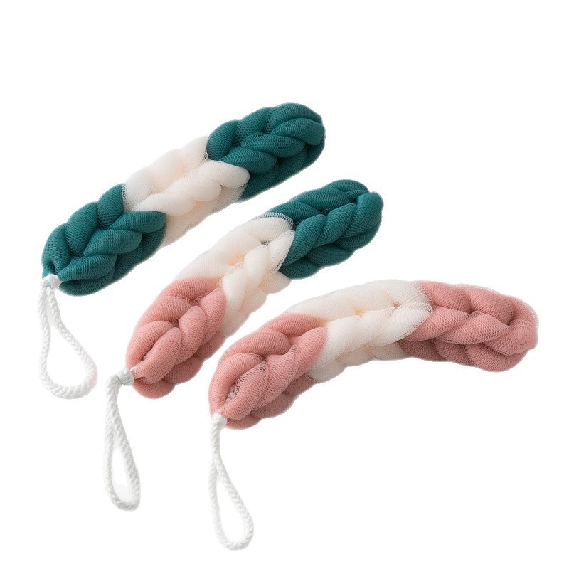 Bila de baie cu bandă pentru curățarea spatelui (material PP; Brand Private label; Personalizare disponibilă; Utilizare universală)